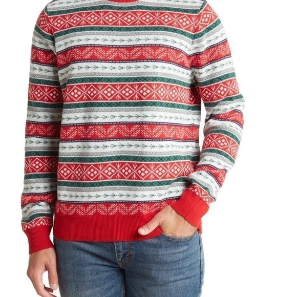 14th & Union Other - 14th & Union Men’s Holiday Fair Isle Sweater (Nordstrom) NWT